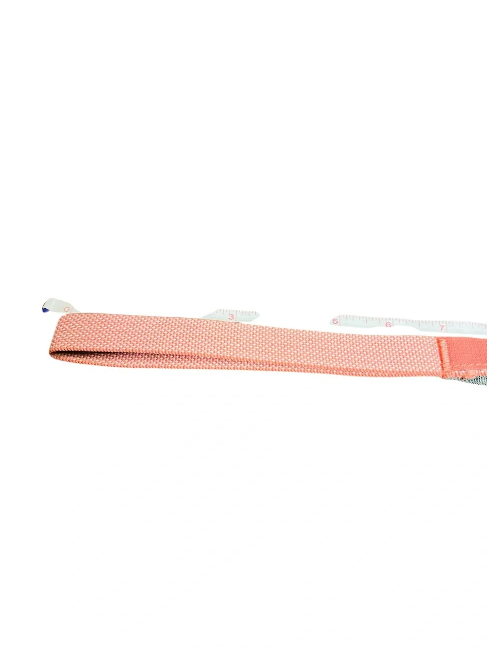 Ruffwear Coral Pink and Gray Strap with Silver Hook 53” Length